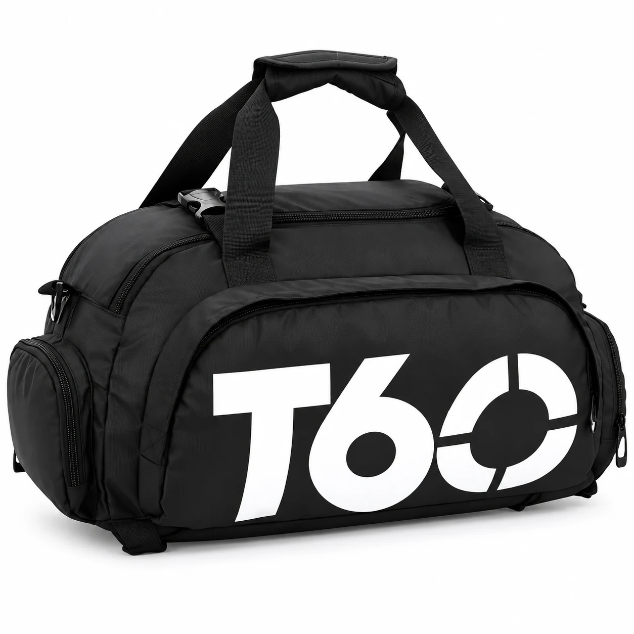 Bolso Deportivo T60 negro, vista principal